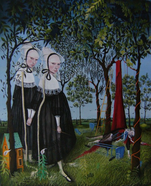 the-murder-heather-nevay-2014-oil-on-canvas-copyright-heather-nevay_30824004451_o