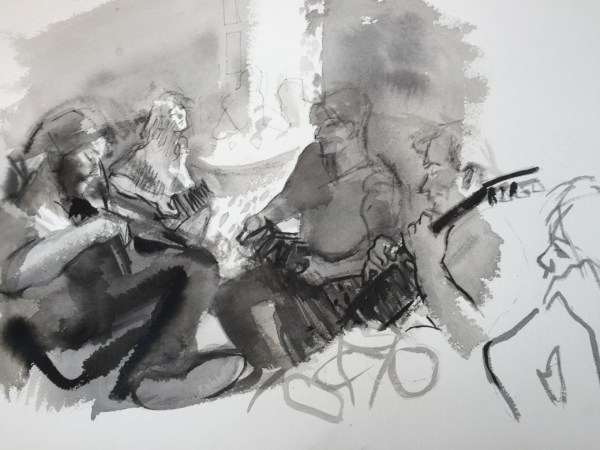 Folksong - Angela-Carter-CONCERTINA-PAINTING-by-CHRIS-MOLAN-IMG_3445-WED22JUN16